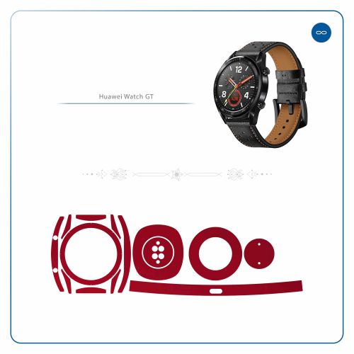 Huawei_Watch GT_Matte_Warm_Red_2